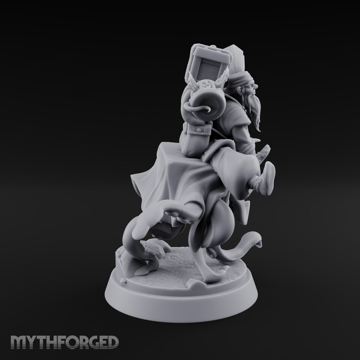 Hitched a Ride on Tentacles Gnome Pet Vendor
