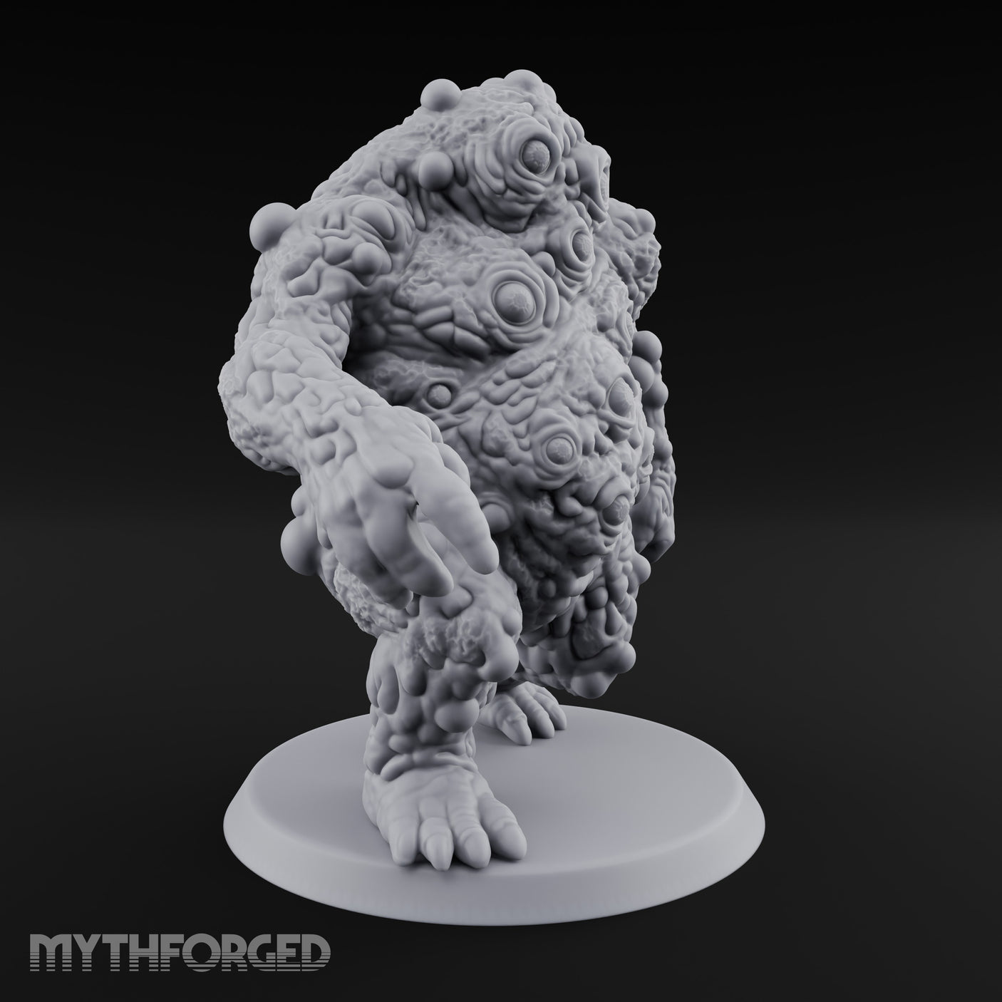Eyes Bulging Lurching Nothic Miniature for Dungeons and Dragons, Pathfinder or other TTRPGs