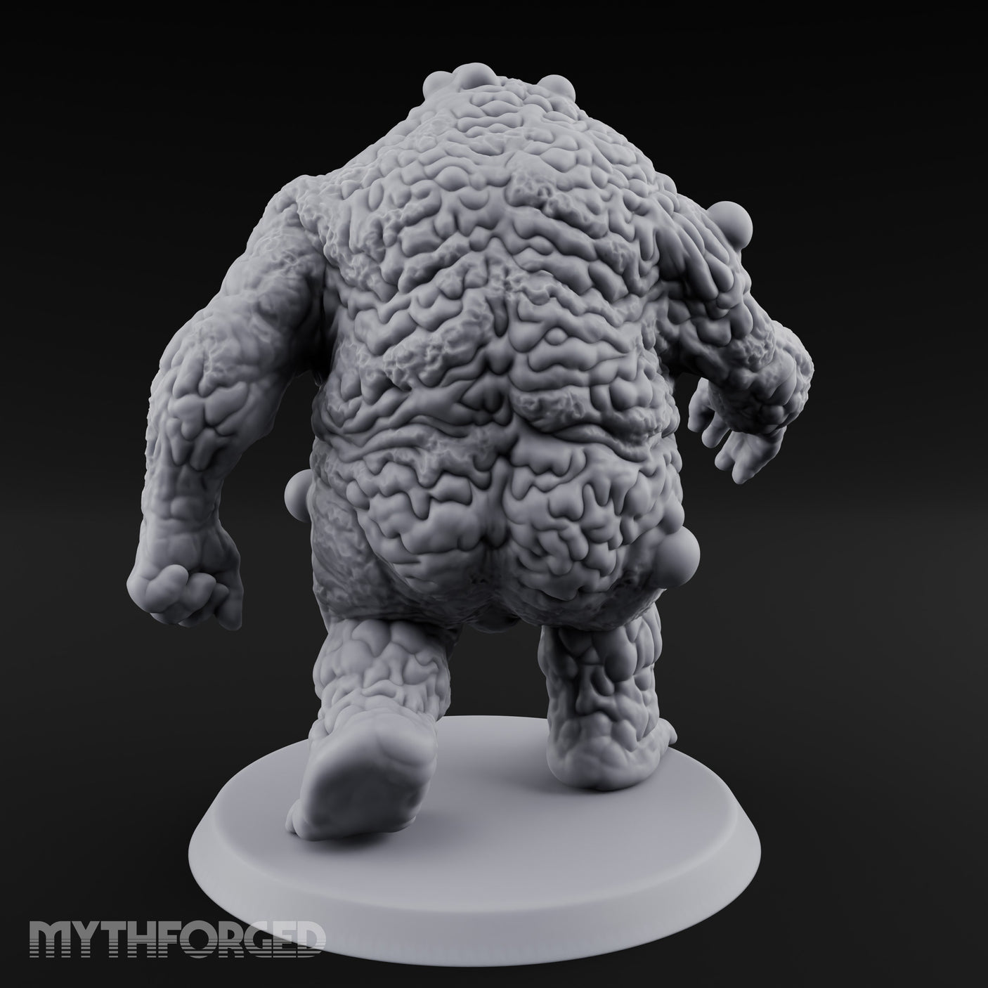Eyes Bulging Lurching Nothic Miniature for Dungeons and Dragons, Pathfinder or other TTRPGs