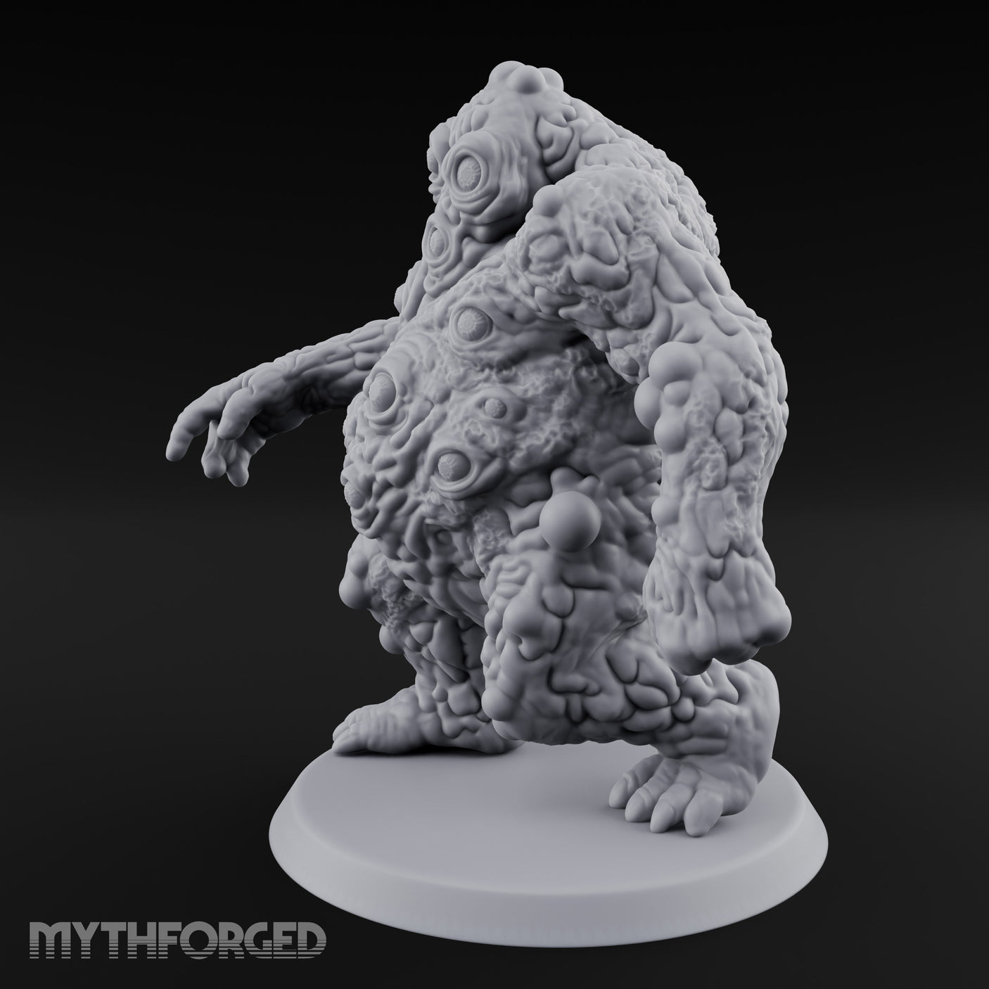 Eyes Bulging Lurching Nothic Miniature for Dungeons and Dragons, Pathfinder or other TTRPGs