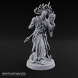 Face Borrowing Lich Sorcerer Miniature for Dungeons and Dragons, Pathfinder or other TTRPGs