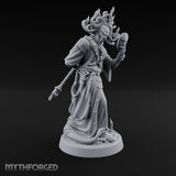 Face Borrowing Lich Sorcerer Miniature for Dungeons and Dragons, Pathfinder or other TTRPGs