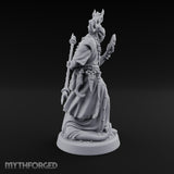 Face Borrowing Lich Sorcerer Miniature for Dungeons and Dragons, Pathfinder or other TTRPGs