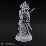 Face Borrowing Lich Sorcerer Miniature for Dungeons and Dragons, Pathfinder or other TTRPGs