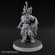 Face Crowned Shield Bearing Human Chorister Miniature for Dungeons and Dragons, Pathfinder or other TTRPGs