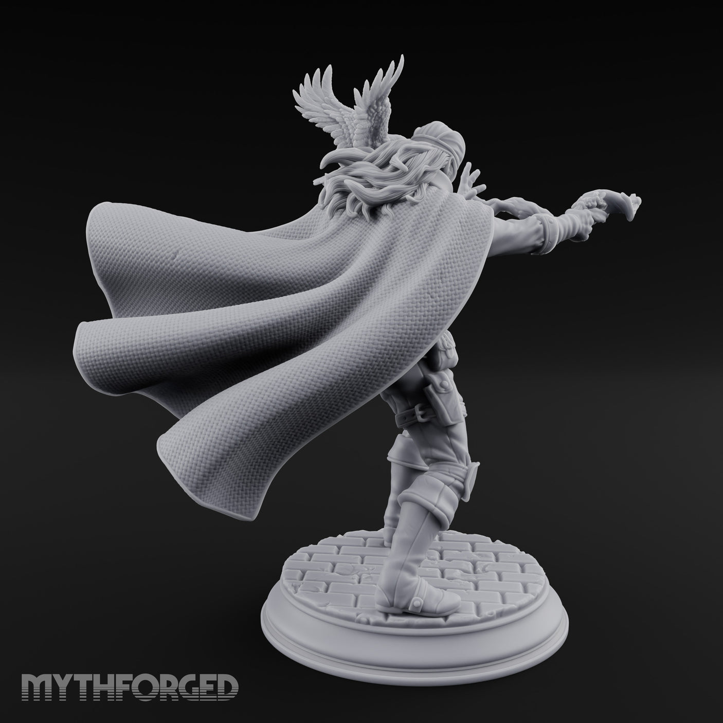 Falcon Perching Human Gunslinger gallery 8