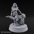 Falcon Toting Human Ranger Miniature for Dungeons and Dragons, Pathfinder or other TTRPGs
