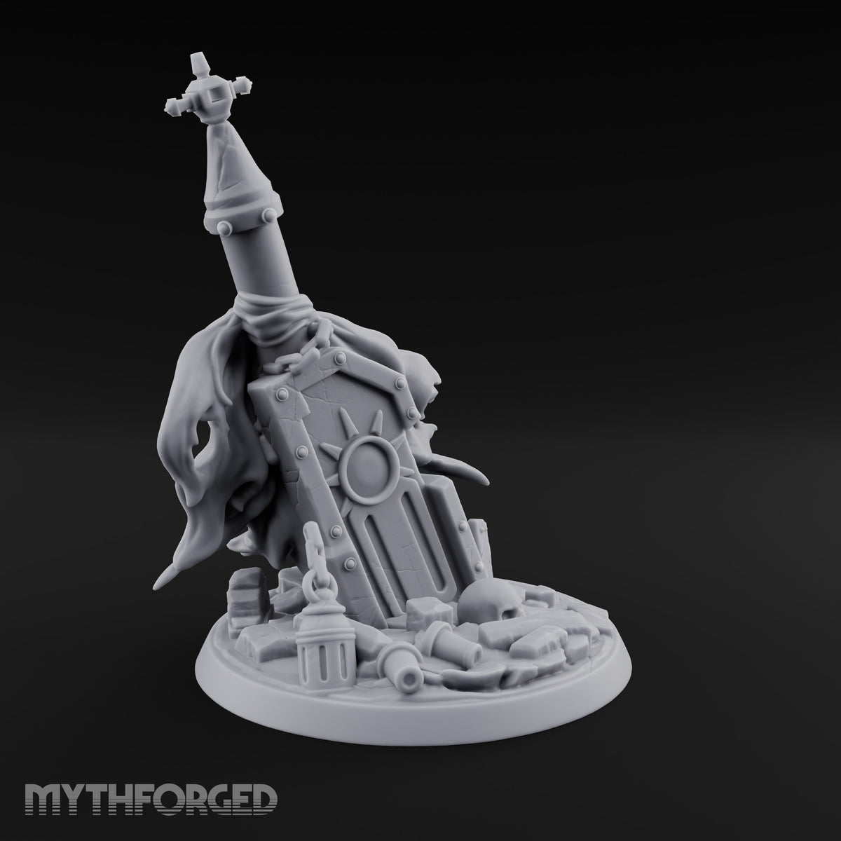 Everything Bolted Down Except Hope Industrial Battlefield Terrain Prop D