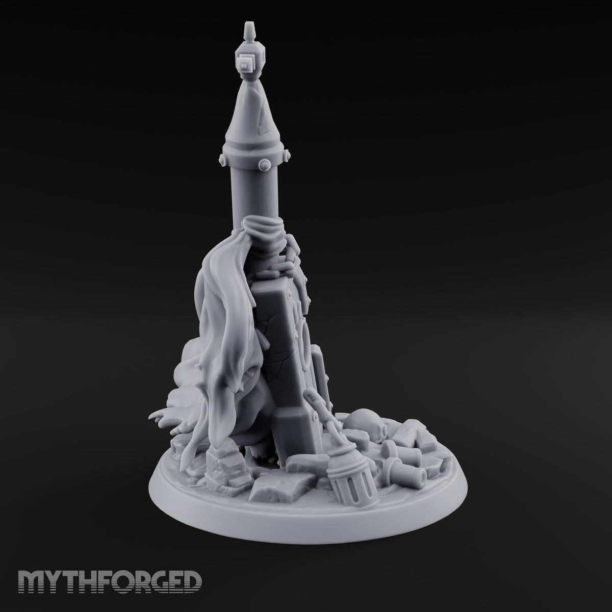 Everything Bolted Down Except Hope Industrial Battlefield Terrain Props — D