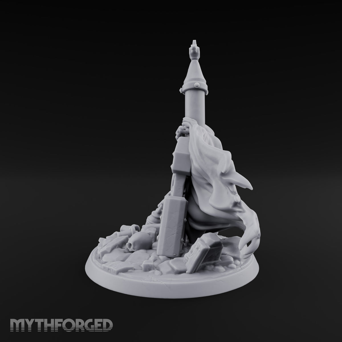 Everything Bolted Down Except Hope Industrial Battlefield Terrain Prop D