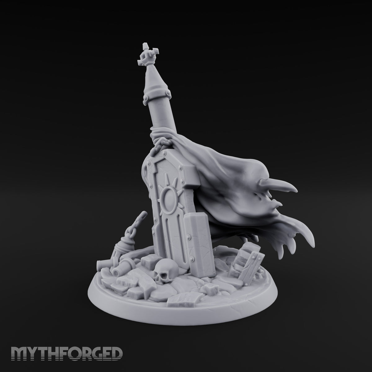 Everything Bolted Down Except Hope Industrial Battlefield Terrain Prop D