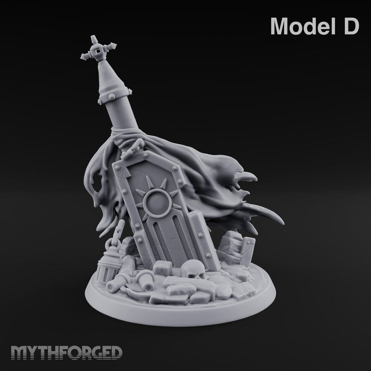 Everything Bolted Down Except Hope Industrial Battlefield Terrain Prop D