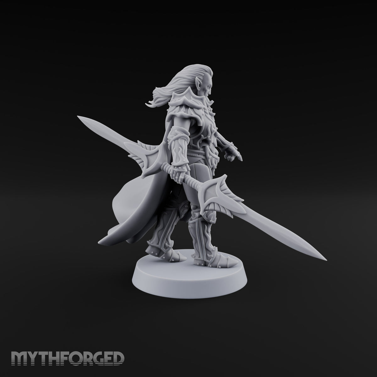 Armour Still Smouldering, Grudge Intact Elf Paladin Warrior
