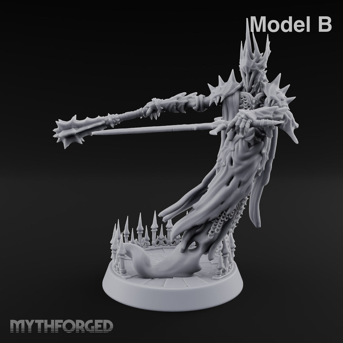 Hem Trails Where Legs Ended Wraith Lord Flail Warrior B