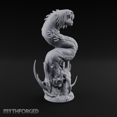 Uncoils Mid-Scream Neothelid Worm Horror — 1 Head
