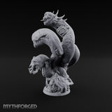 Uncoils Mid-Scream Neothelid Worm Horror — 4 Heads (40mm)