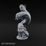 Uncoils Mid-Scream Neothelid Worm Horror — 4 Heads (40mm)