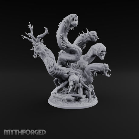 Uncoils Mid-Scream Neothelid Worm Horror — 5 Heads