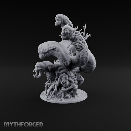 Uncoils Mid-Scream Neothelid Worm Horror — 5 Heads