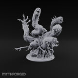 Uncoils Mid-Scream Neothelid Worm Horror — 5 Heads