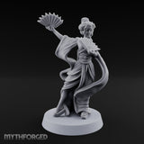 Fan Dancing Human Geisha Model C