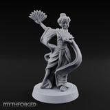 Fan Dancing Human Geisha Model C gallery 9