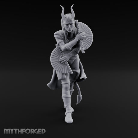 Fan Dancing Tiefling Bard gallery 1