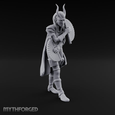 Fan Dancing Tiefling Bard gallery 2