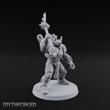 Judgment Swings Down Gnoll Armoured Jackal Warrior with Ankh and Staff