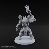 Judgment Swings Down Gnoll Armoured Jackal Warrior with Ankh and Staff