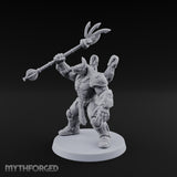 Judgment Swings Down Gnoll Armoured Jackal Warrior with Ankh and Staff