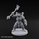 Judgment Swings Down Gnoll Armoured Jackal Warrior with Ankh and Staff