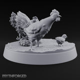 Who Ruffled the Roost Chicken Beast Family