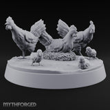 Who Ruffled the Roost Chicken Beast Family