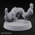 Crow Louder, Fan Wider Rooster and Turkey