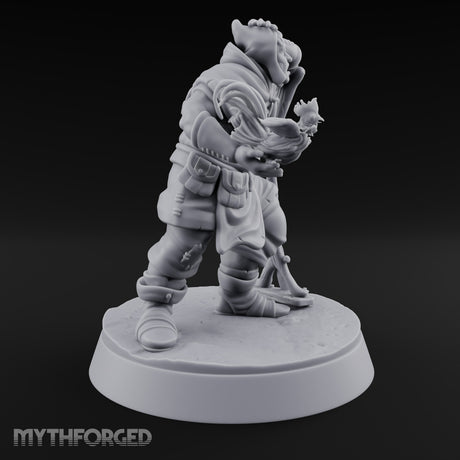 Chores Interrupted by Something Strange Human Farmer B