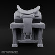 Rest Your Tack Here Wooden Saddle Stand with Saddle