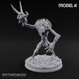 Horns Held High Star Spawn Seers A Miniature for Dungeons and Dragons, Pathfinder or other TTRPGs