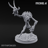 Horns Held High Star Spawn Seers A Miniature for Dungeons and Dragons, Pathfinder or other TTRPGs