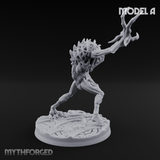 Horns Held High Star Spawn Seers A Miniature for Dungeons and Dragons, Pathfinder or other TTRPGs
