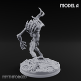 Horns Held High Star Spawn Seers A Miniature for Dungeons and Dragons, Pathfinder or other TTRPGs