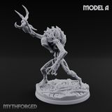Horns Held High Star Spawn Seers A Miniature for Dungeons and Dragons, Pathfinder or other TTRPGs