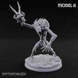 Horns Held High Star Spawn Seers A Miniature for Dungeons and Dragons, Pathfinder or other TTRPGs