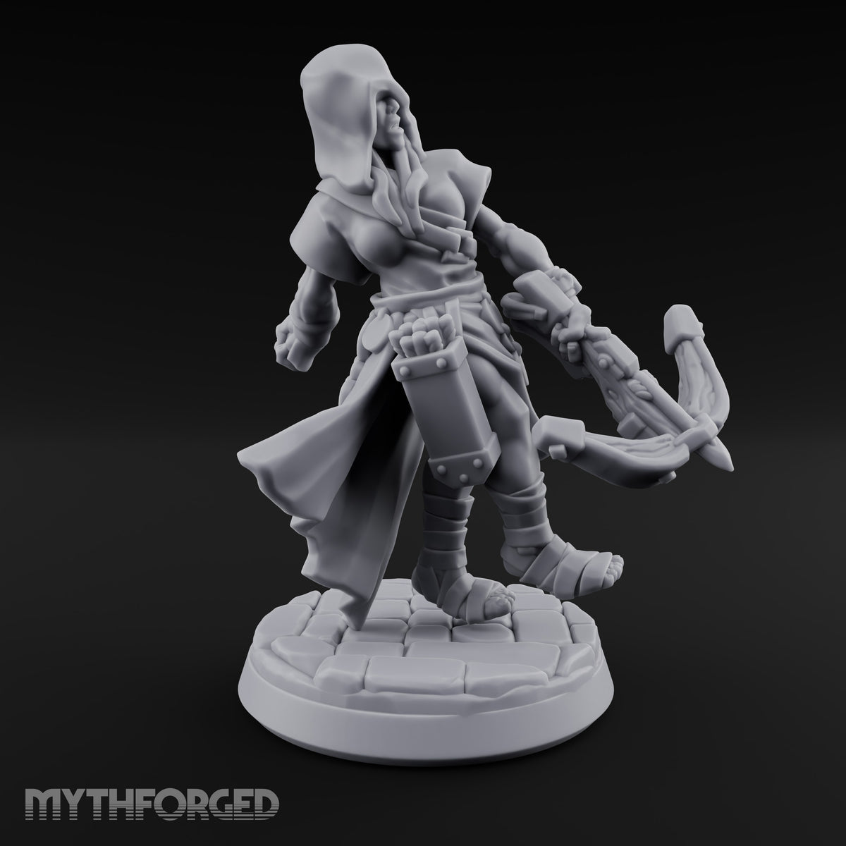 Hoods Up, Rite Begun Human Cultist A — Crossbow