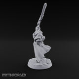 Hoods Up, Rite Begun Human Cultist A — Power Pose