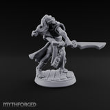 Hoods Up, Rite Begun Human Cultist A — Two-Handed Sword