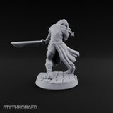 Hoods Up, Rite Begun Human Cultist A — Two-Handed Sword