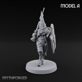 Faith Under Fire Human Pilgrim Gunner A Miniature for Dungeons and Dragons, Pathfinder or other TTRPGs