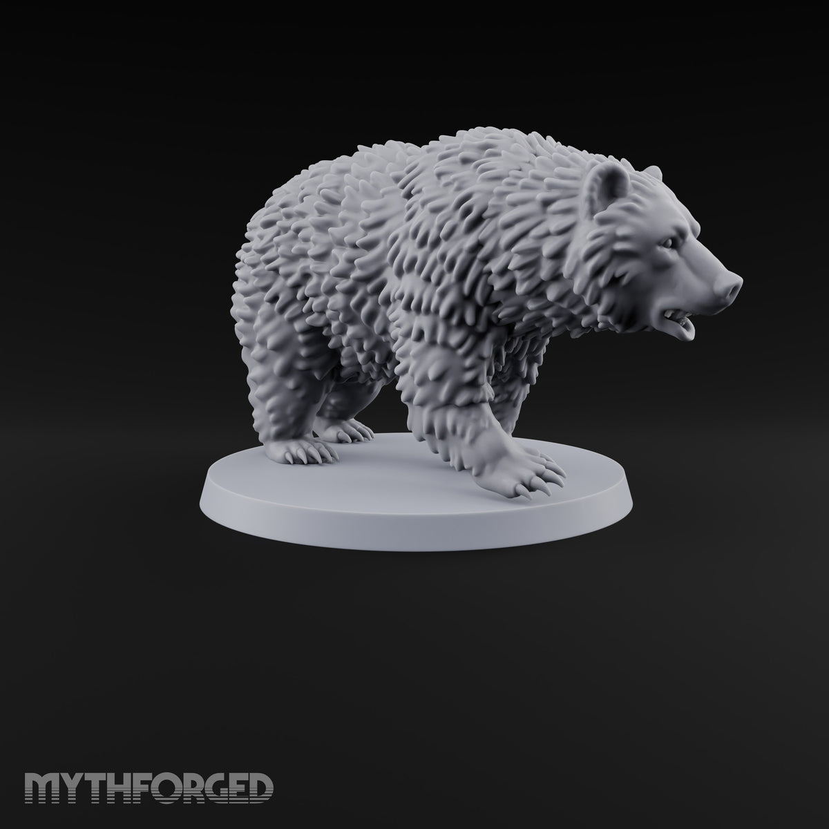 Running Wild Feral Beast and Elf Beastamer A Miniature for Dungeons and Dragons, Pathfinder or other TTRPGs