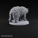 Running Wild Feral Beast and Elf Beastamer A Miniature for Dungeons and Dragons, Pathfinder or other TTRPGs